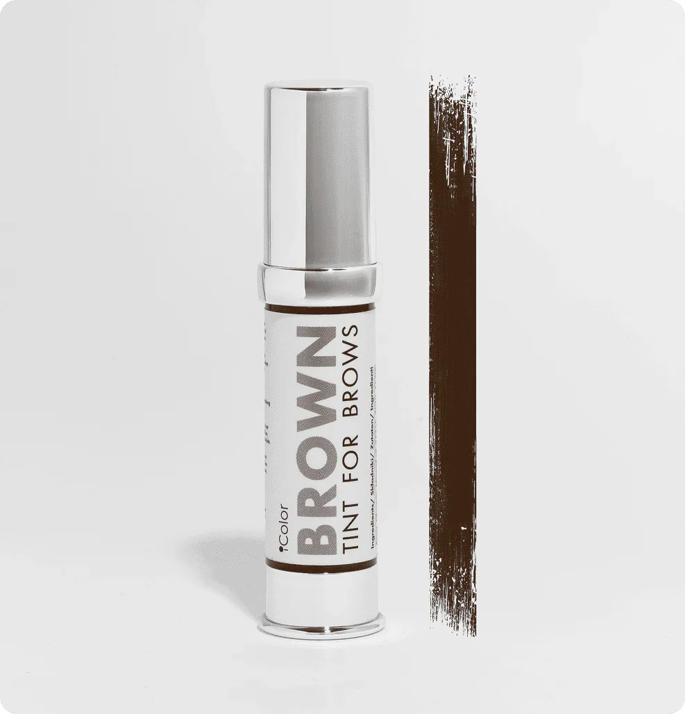Tint Brown 10 ml bottle – iColor dark brown brow tint