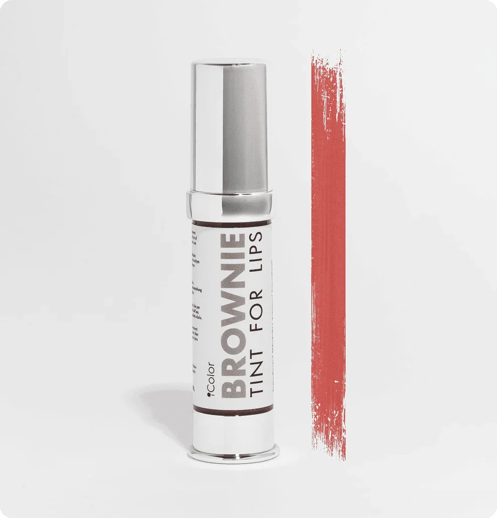 Tint Brownie 10 ml bottle – iColor warm caramel lip tint