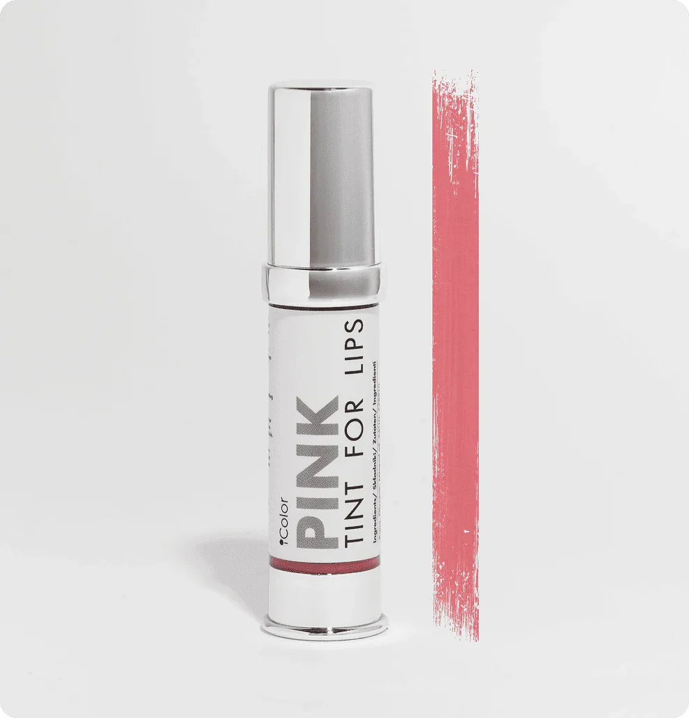 Tint Pink 10 ml bottle – iColor fresh pink lip tint