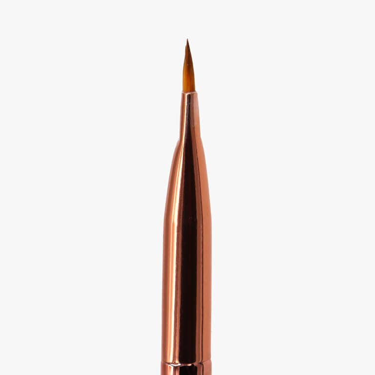 Gold rounded brush