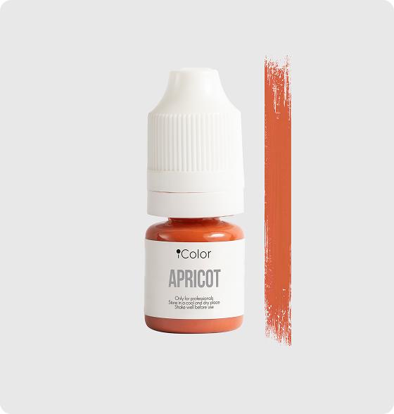 Apricot 5ml bottle – iColor warm delicate areola pigment