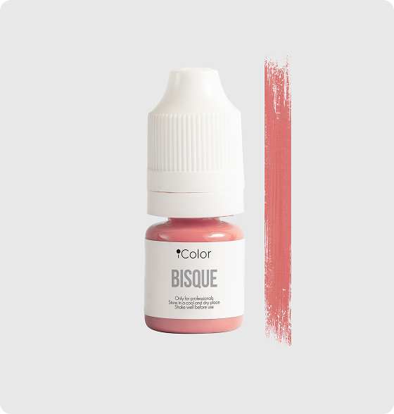 Bisque 5ml bottle – iColor light pink cool-toned pigment