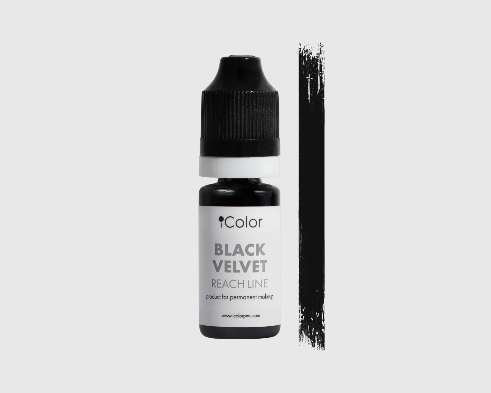 Black Velvet 10-ml-Flasche – iColor weiches schwarzes Samtpigment