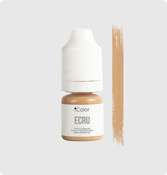 Ecru 5ml bottle – iColor neutral beige skin pigment