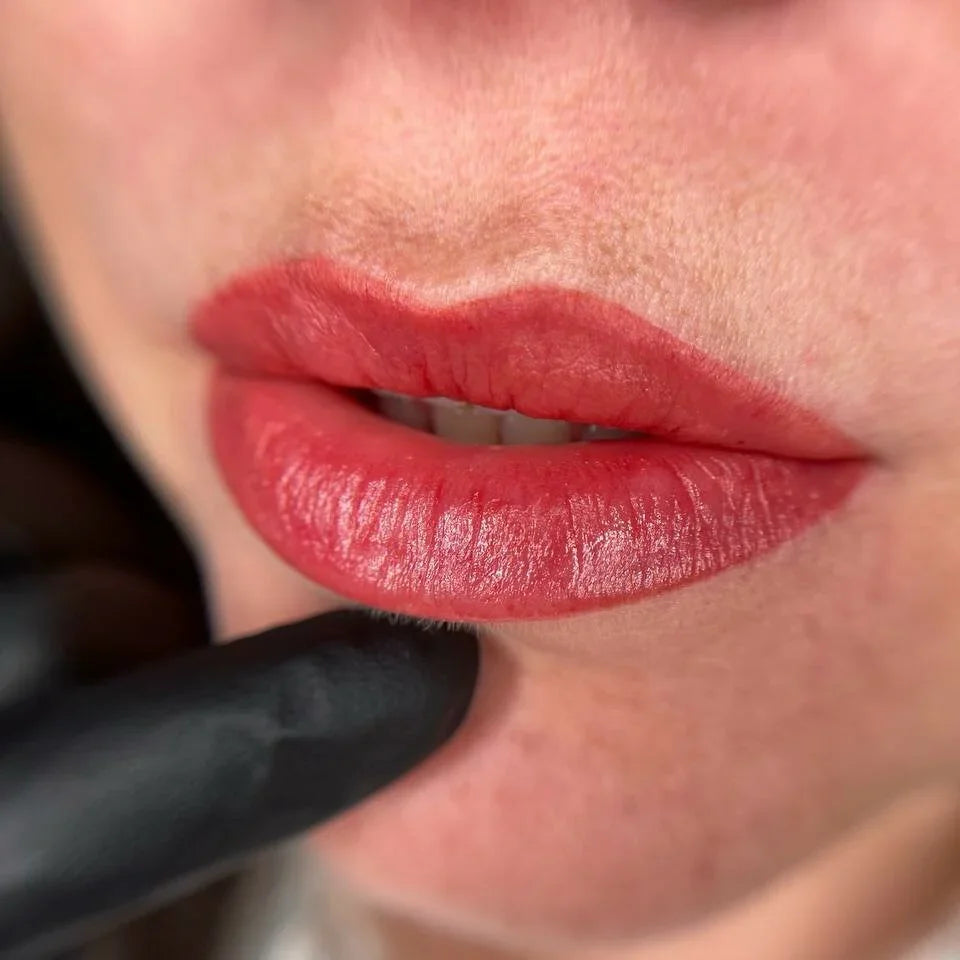 Healed result of Tint Brownie – soft caramel lips
