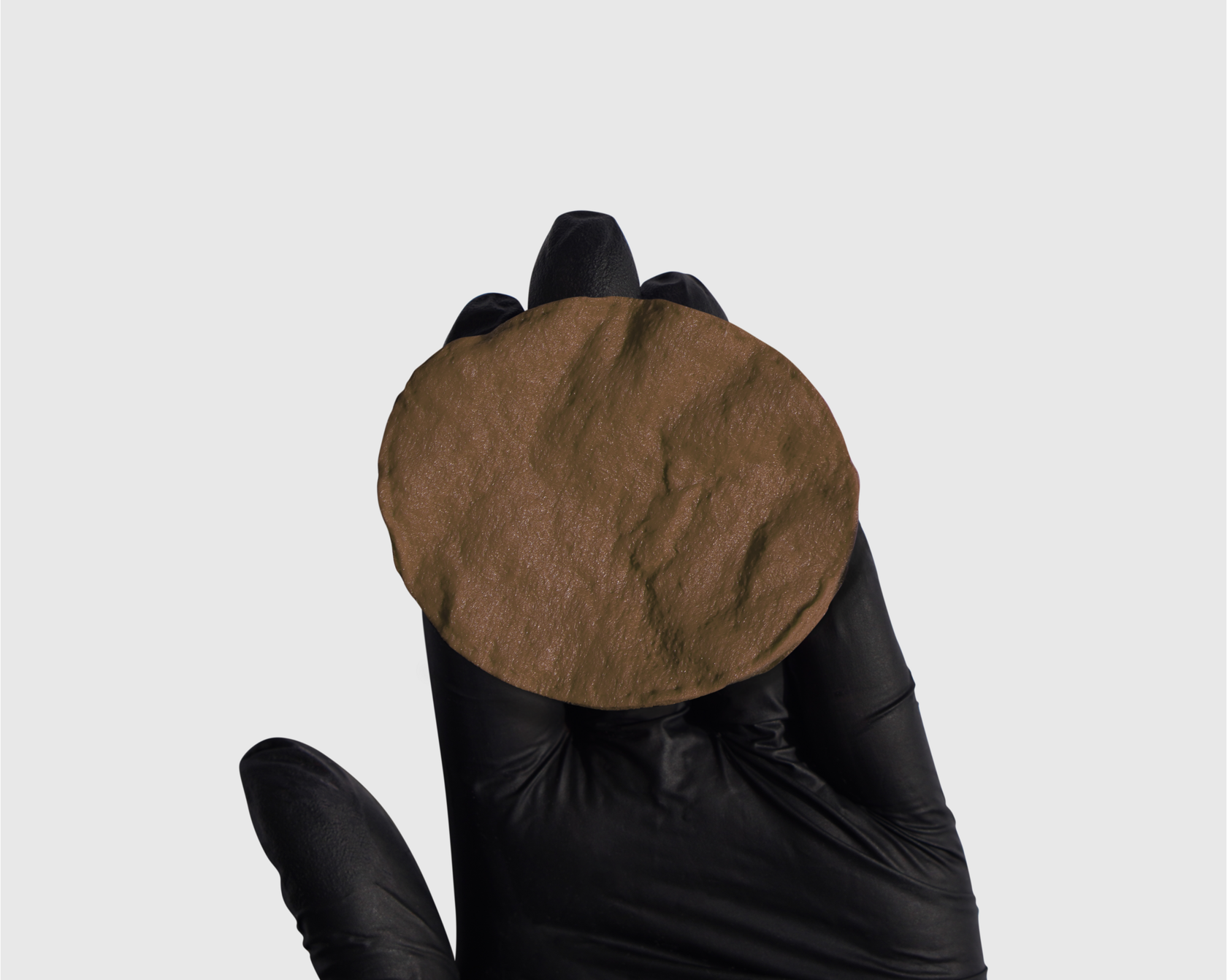 Terra Brown swatch na bombažni blazinici – naravna zemeljsko rjava