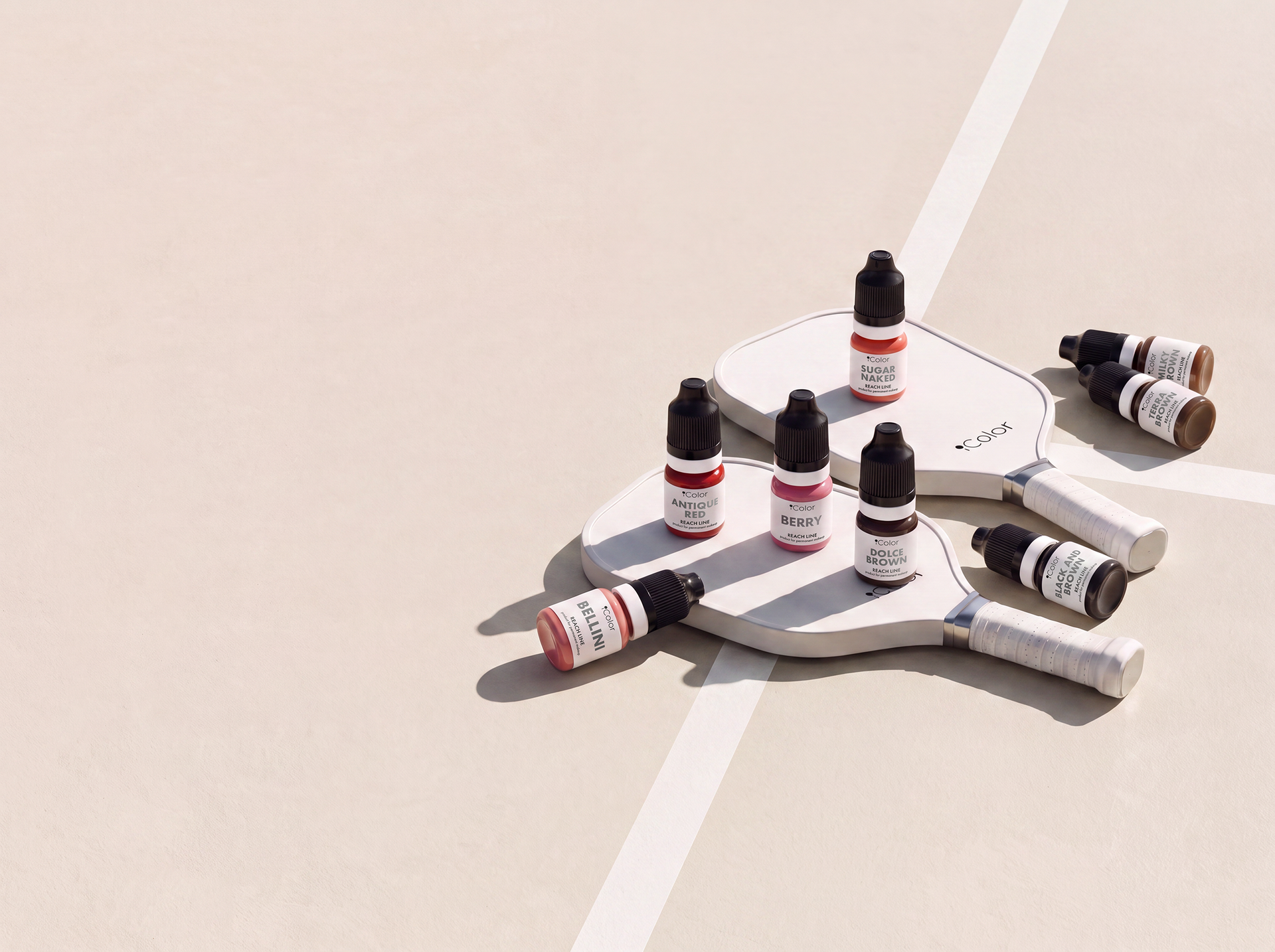 Your favorite pigments now in 5 ml