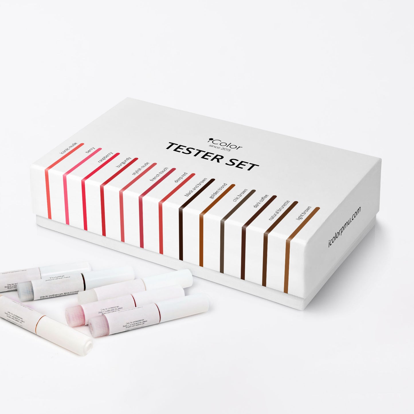 Tester Set – 10 mini pigments 1.5ml box