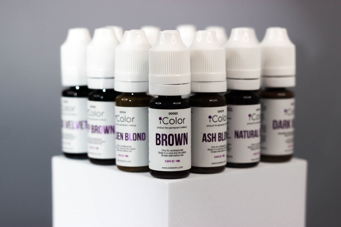 Coloristics of iColor pigments