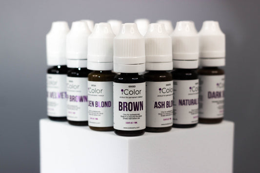 Coloristics of iColor pigments