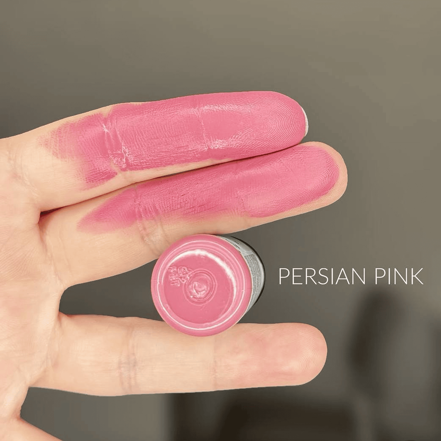 Additional healed work – Persian Pink on naturally light lips
