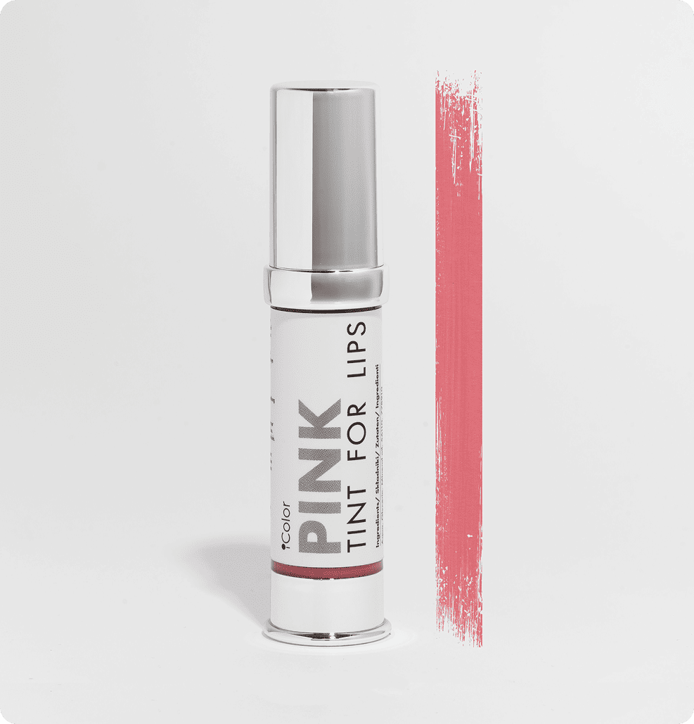 Tint Pink 10 ml bottle – iColor fresh pink lip tint