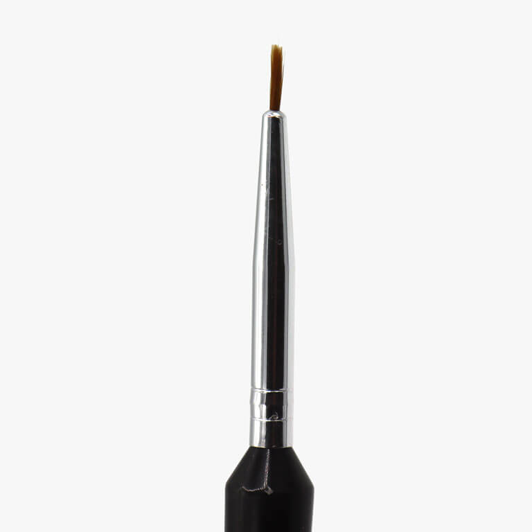 Black thin brush
