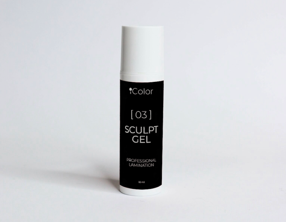 Laminering Sculpting gel flaske – iColor sidste trin