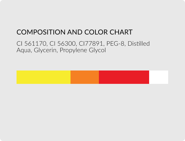 Color chart – Bellini with Iconic Nude and Rosa Creme