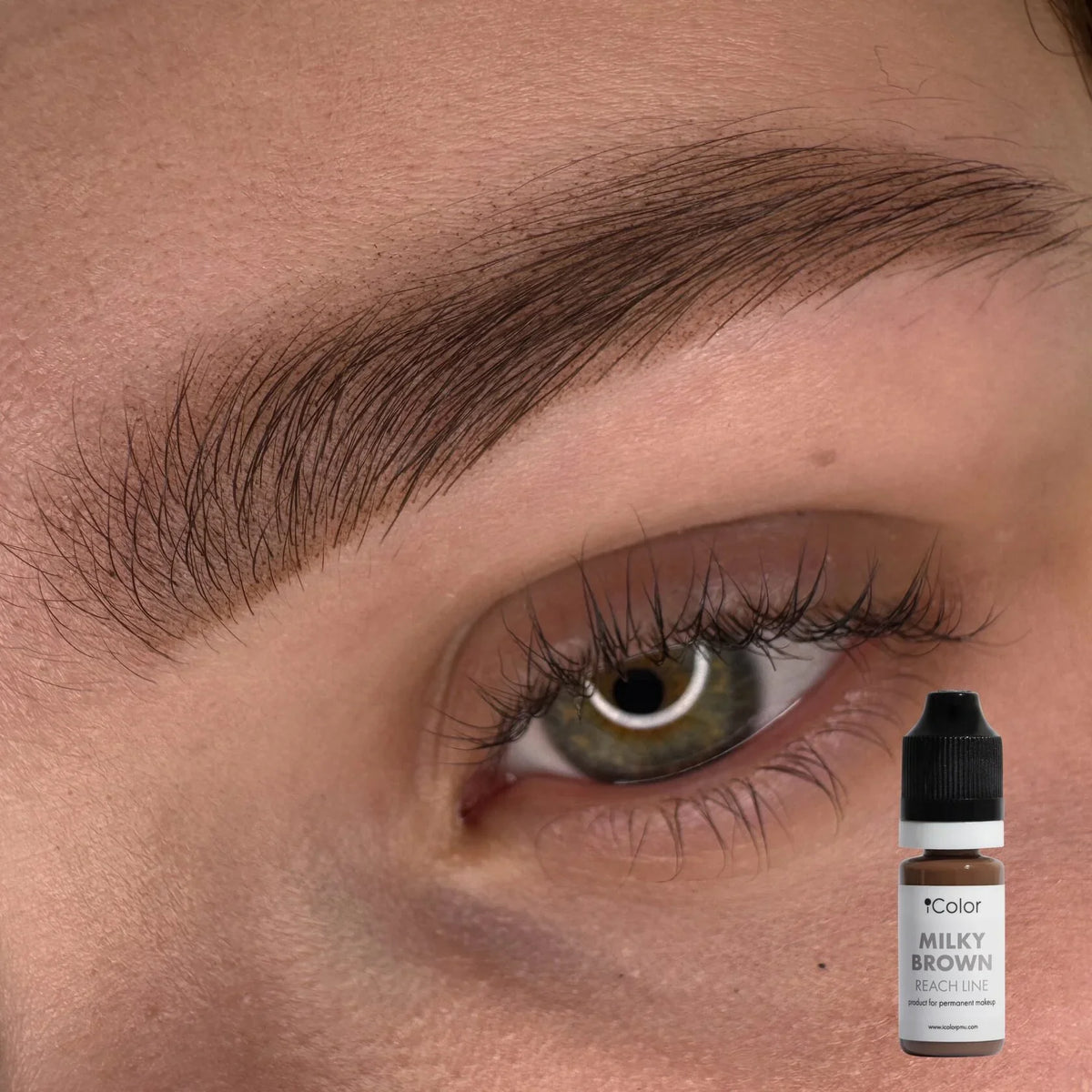Zdravilni rezultat Milky Brown – mehke kostanjeve obrvi