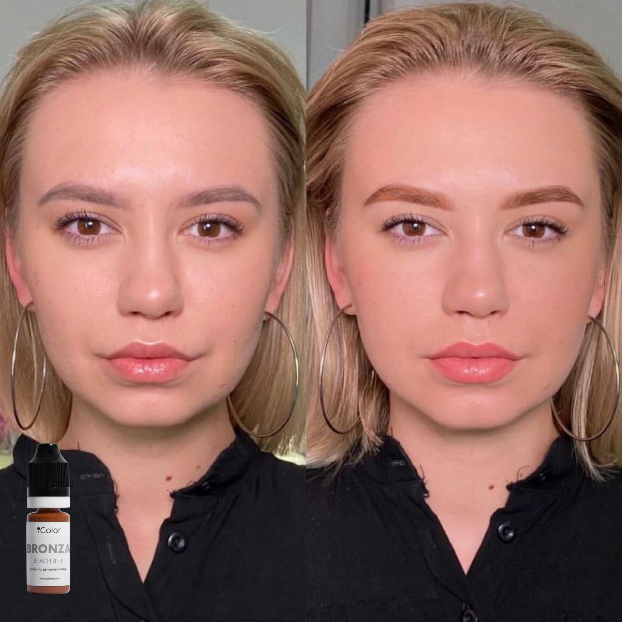 Zusätzliche Heilarbeit – Bronza mit Dolce Brown und Dark Coffee