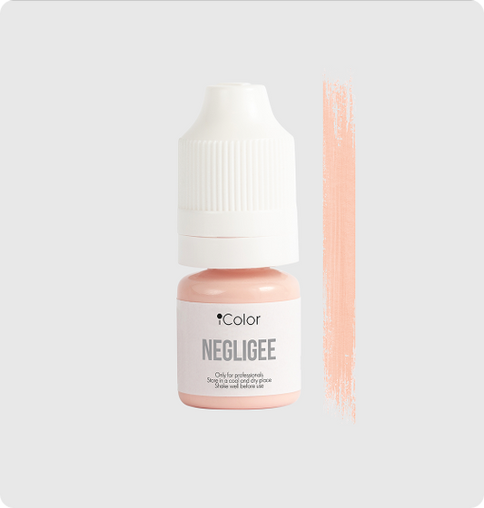 Negligee 5ml pudele – iColor balti rozā pigments
